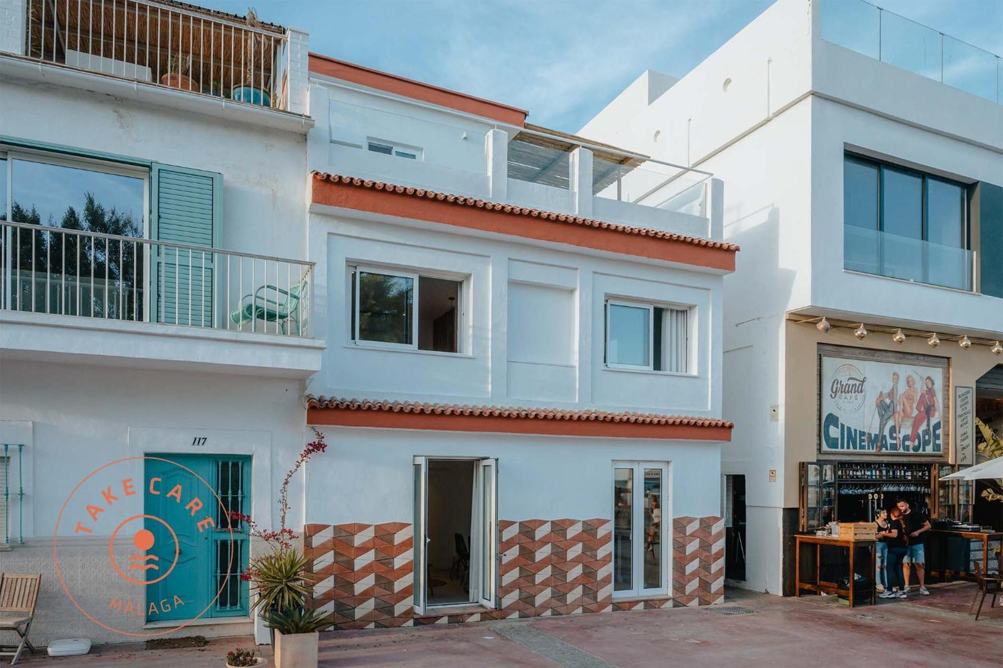 Luxury Beach House In El Palo! - Tcm Málaga Eksteriør billede