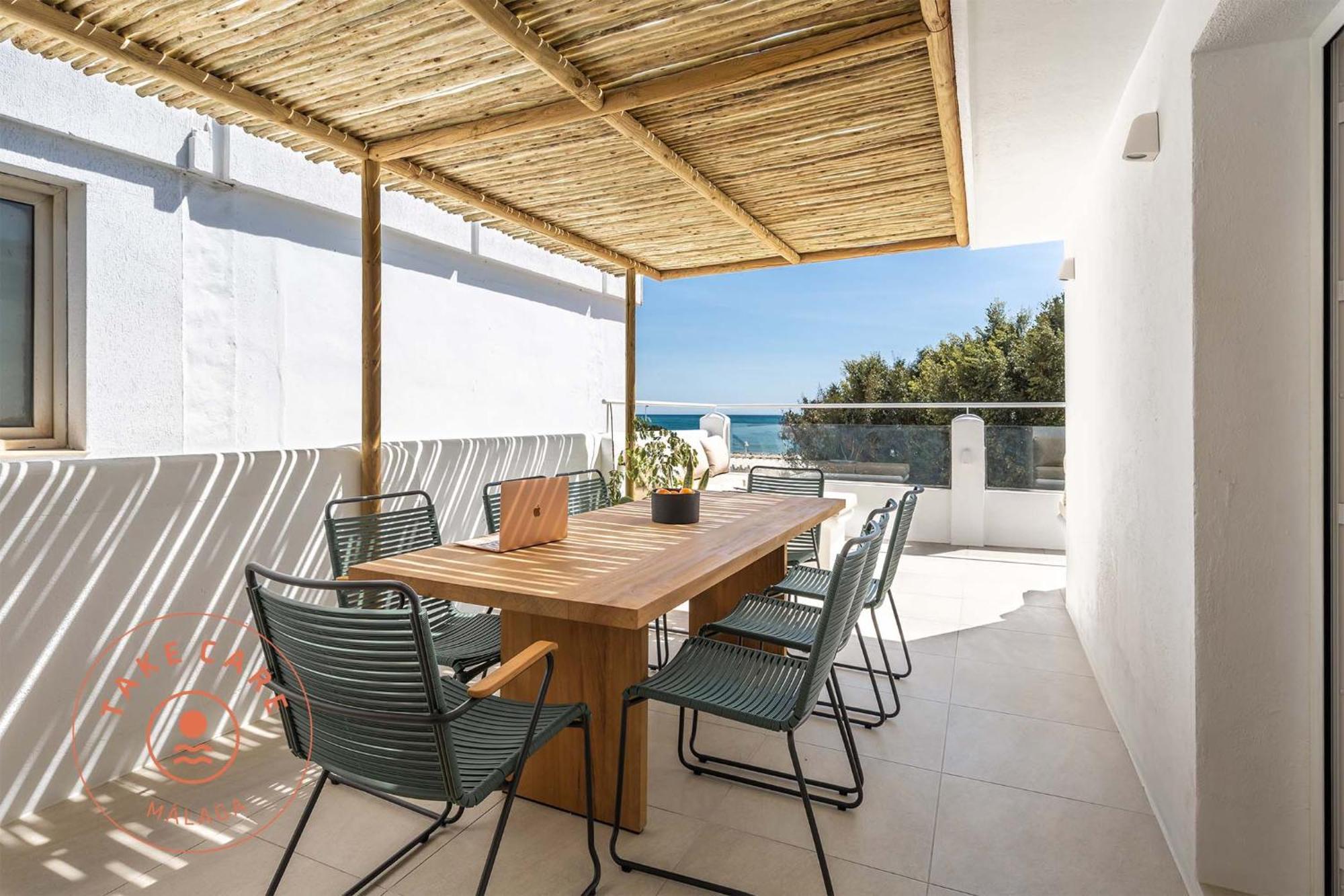 Luxury Beach House In El Palo! - Tcm Málaga Eksteriør billede