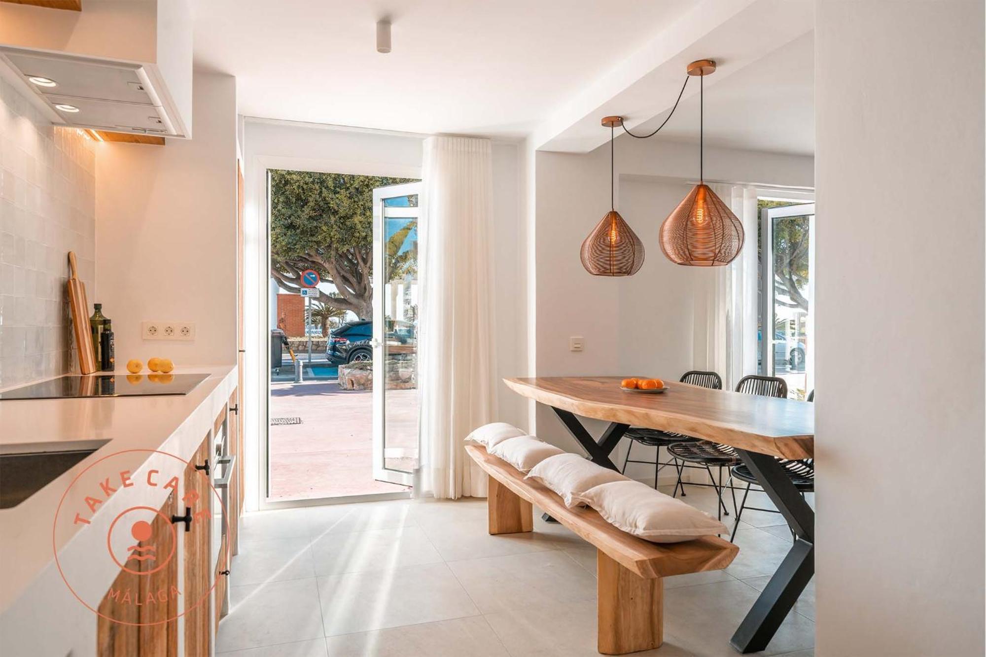 Luxury Beach House In El Palo! - Tcm Málaga Eksteriør billede
