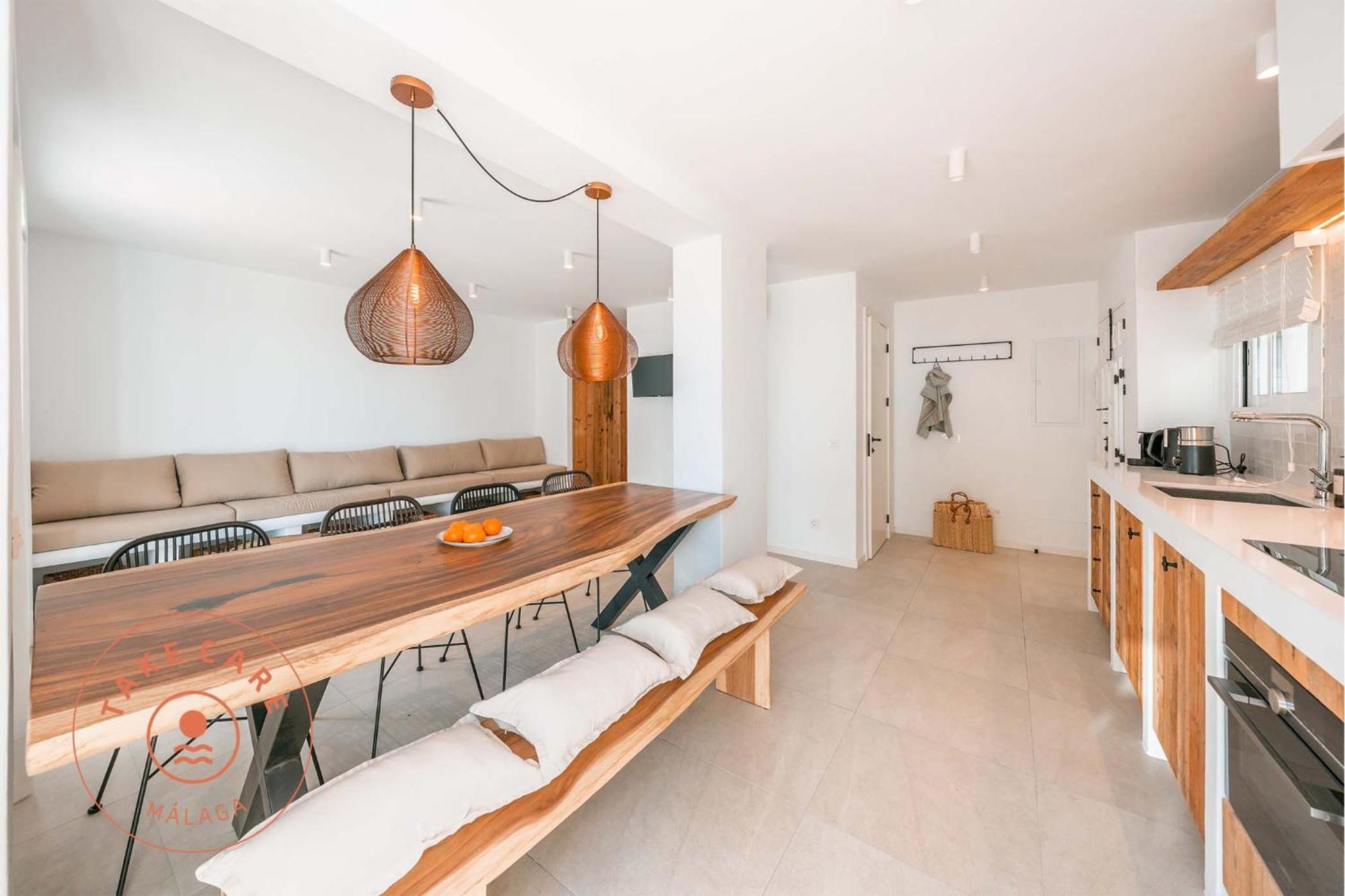 Luxury Beach House In El Palo! - Tcm Málaga Eksteriør billede