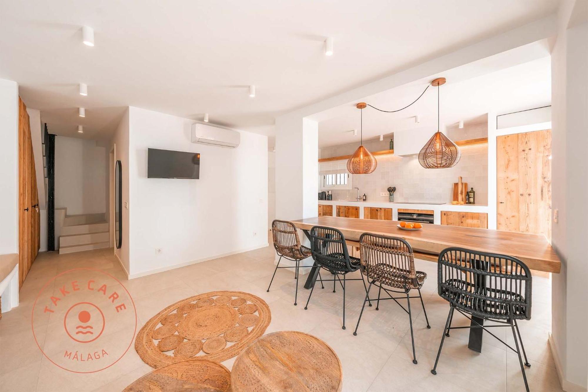 Luxury Beach House In El Palo! - Tcm Málaga Eksteriør billede