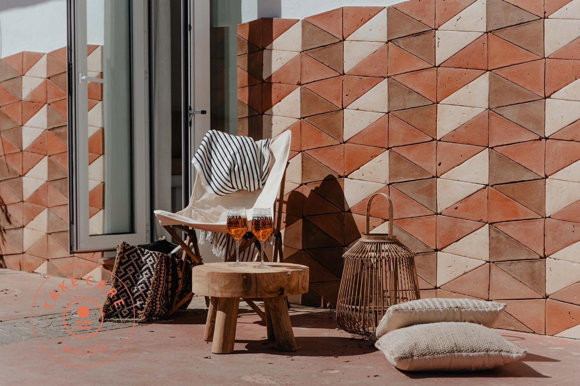 Luxury Beach House In El Palo! - Tcm Málaga Eksteriør billede