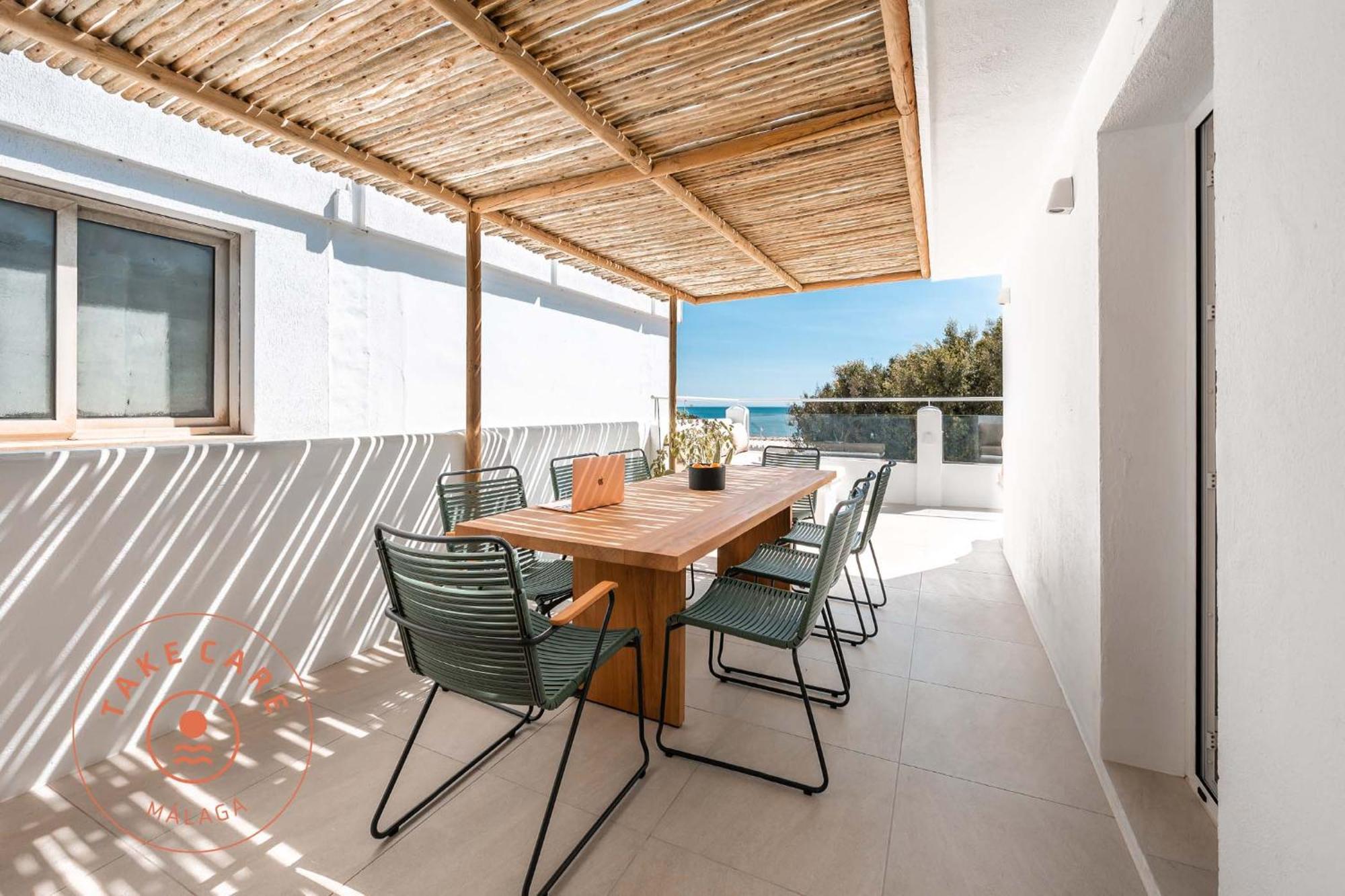 Luxury Beach House In El Palo! - Tcm Málaga Eksteriør billede