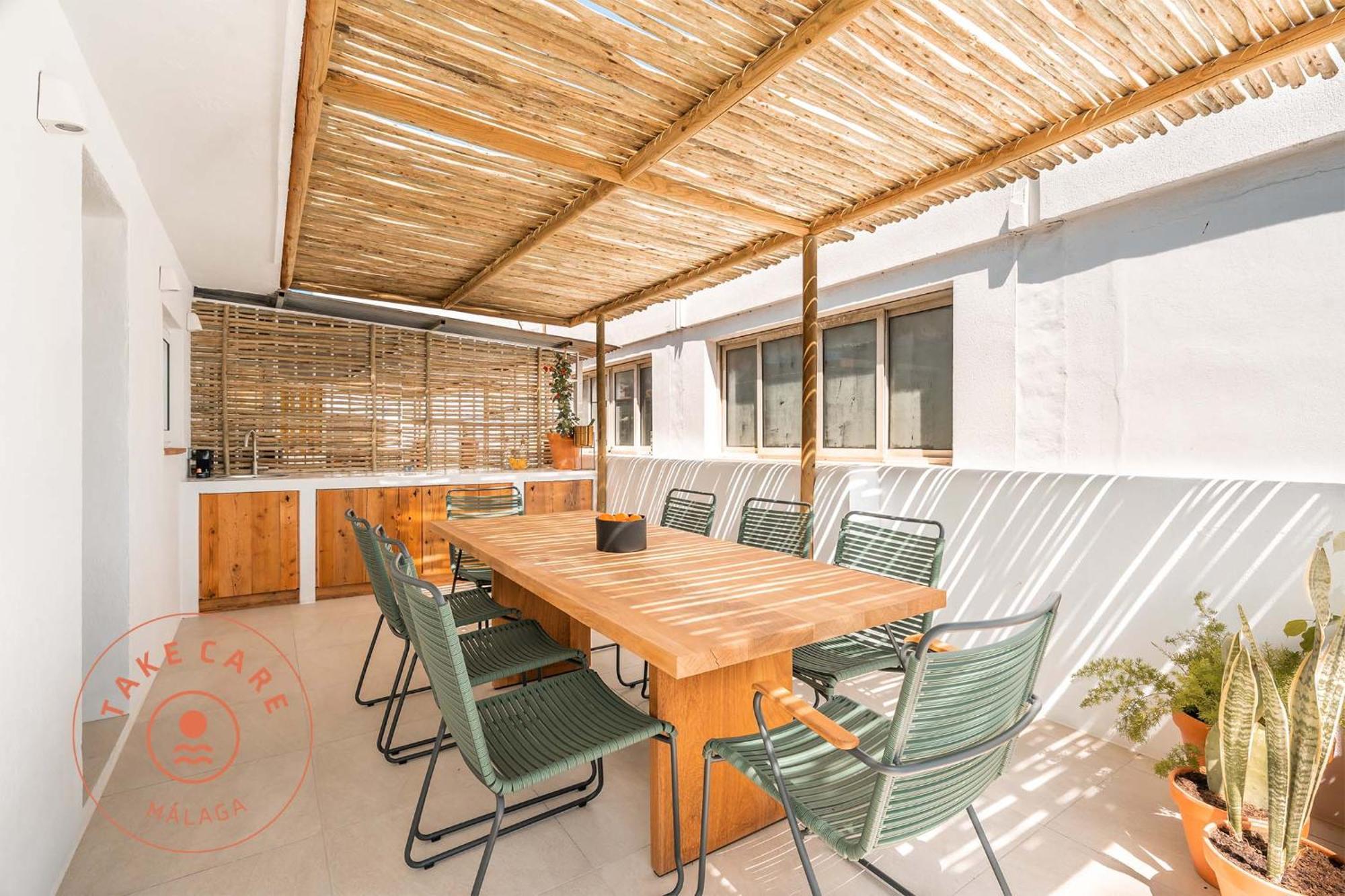 Luxury Beach House In El Palo! - Tcm Málaga Eksteriør billede