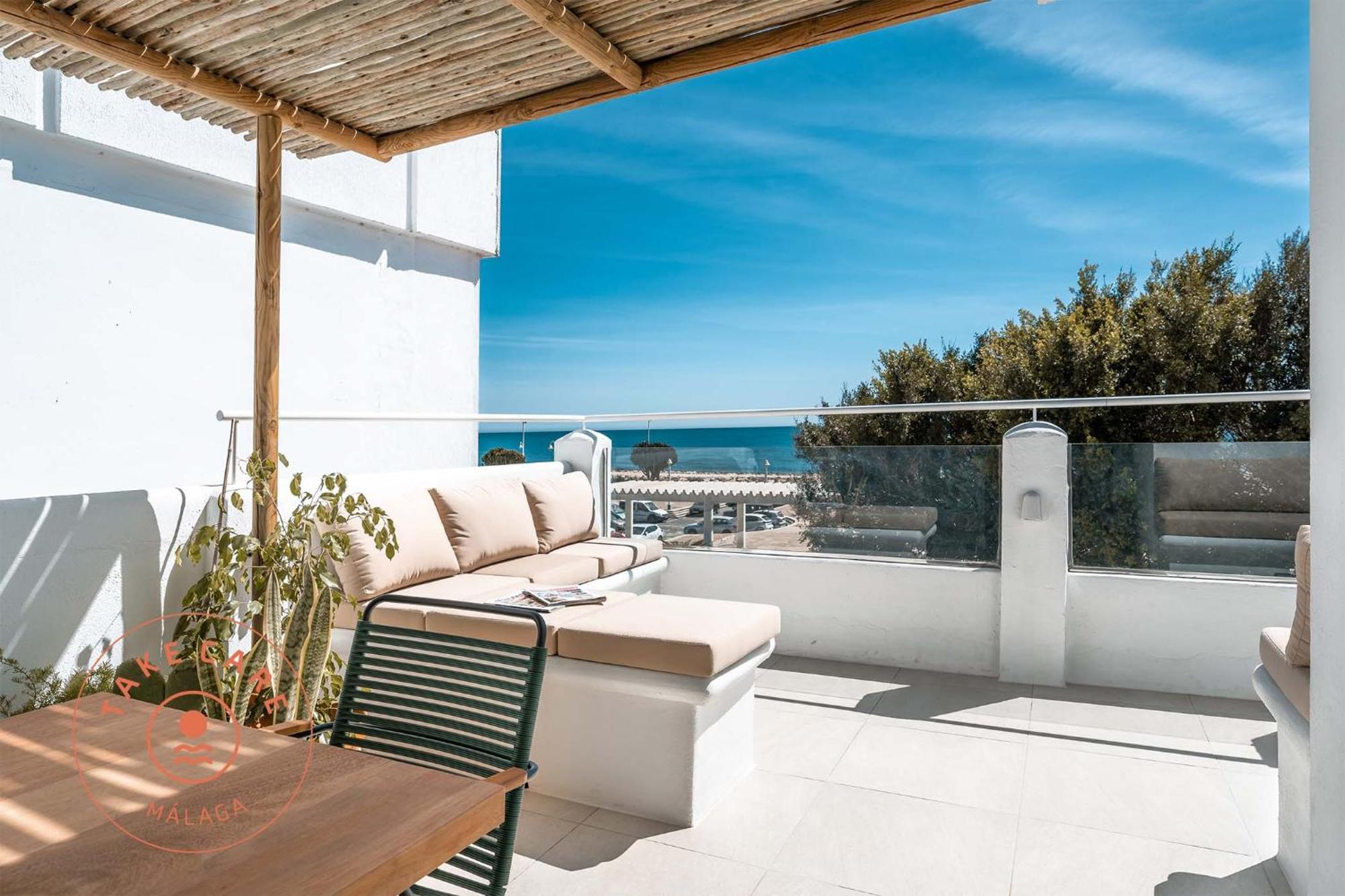 Luxury Beach House In El Palo! - Tcm Málaga Eksteriør billede